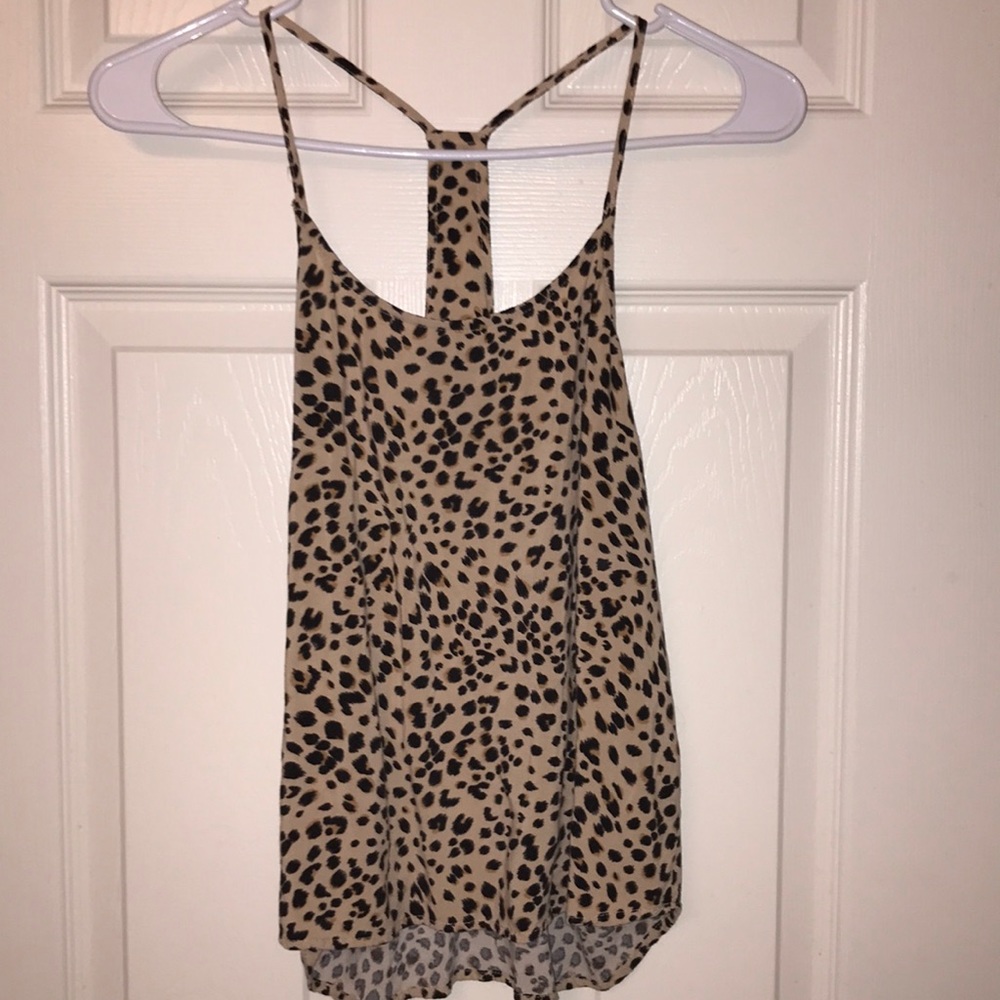 Forever21 Cheetah print tank